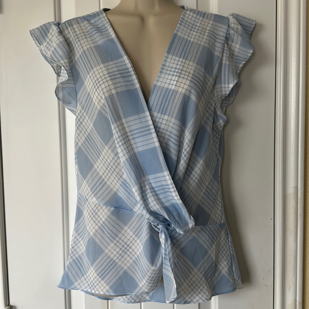 NWT Laundry Plaid Shirt